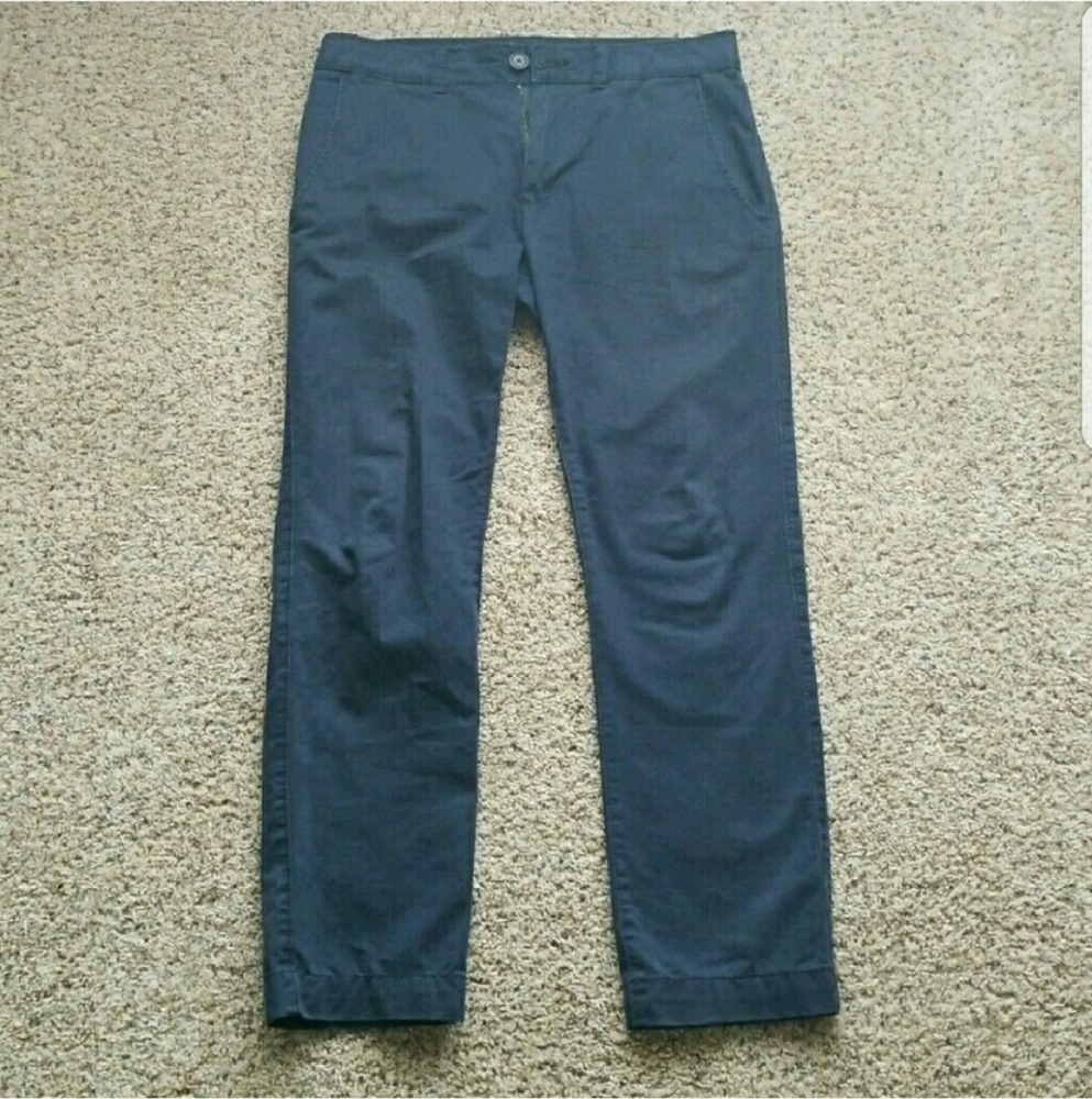 Aeropostale Slim Fit Navy Pant